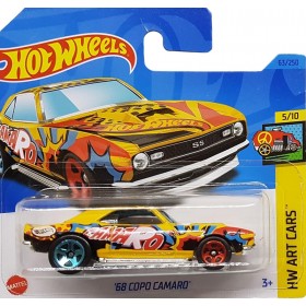 Hot Wheels Véhicule Miniature 68 Copo Camaro HKH49