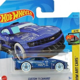 Hot Wheels Véhicule Miniature Custom 11 Camaro