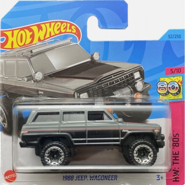 Hot Wheels Véhicule Miniature 1988 Jeep Wagoneer HKG86