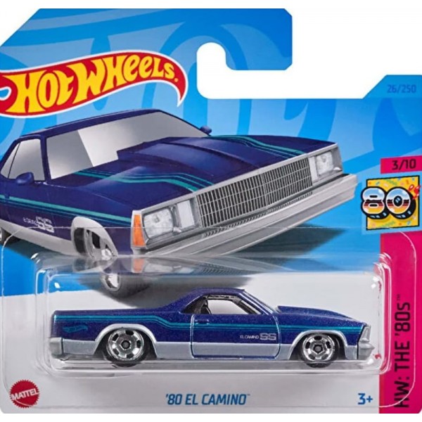 Hot Wheels Véhicule Miniature '80 El Camino HKG82