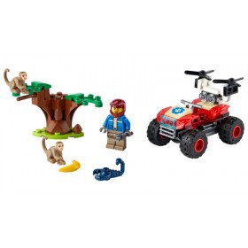 LEGO City 60300 Quad de sauvetage des animaux sauvages