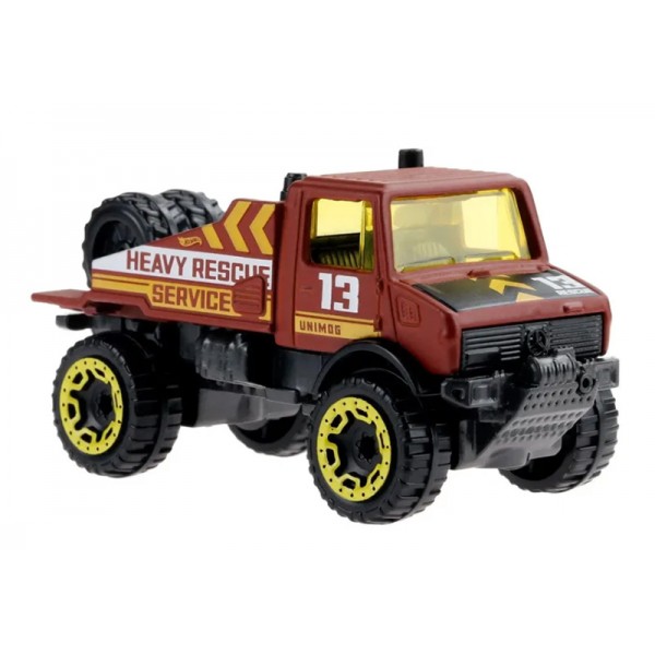 Hot Wheels Véhicule Miniature Mercedes Benz Unimog 1300