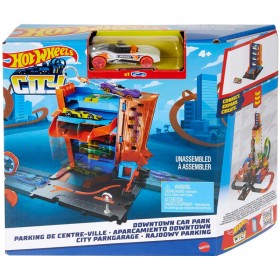 Hot Wheels Coffret Parking de Centre Ville