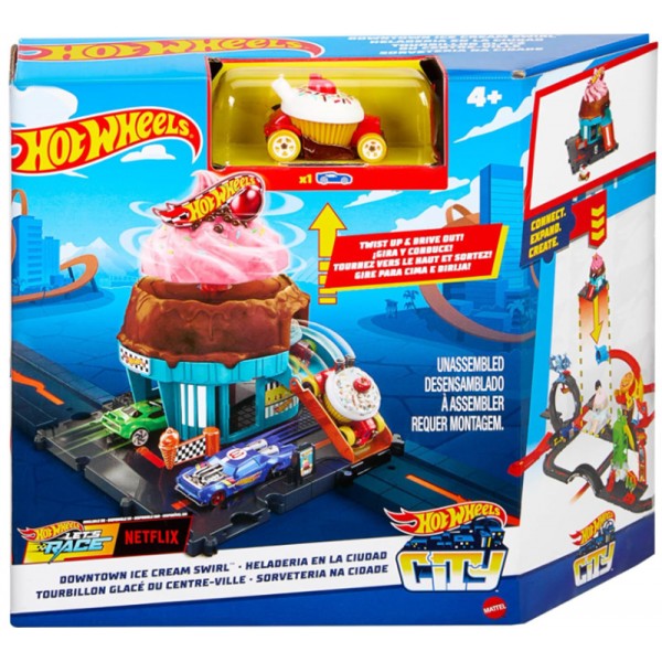 Hot Wheels Coffret Cource Glacée