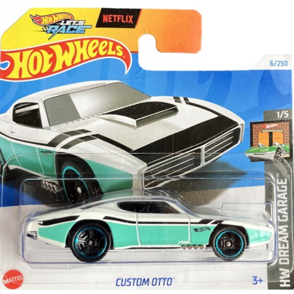 Hot Wheels Véhicule Miniature Custom Otto  HTC85