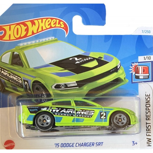 Hot Wheels Véhicule Miniature '15 Dodge Charger SRT HTC87