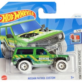 Hot Wheels Véhicule Miniature Nissan Patrol Custom HTC89