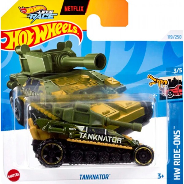 Hot Wheels Véhicule Miniature Tanknator HTC39