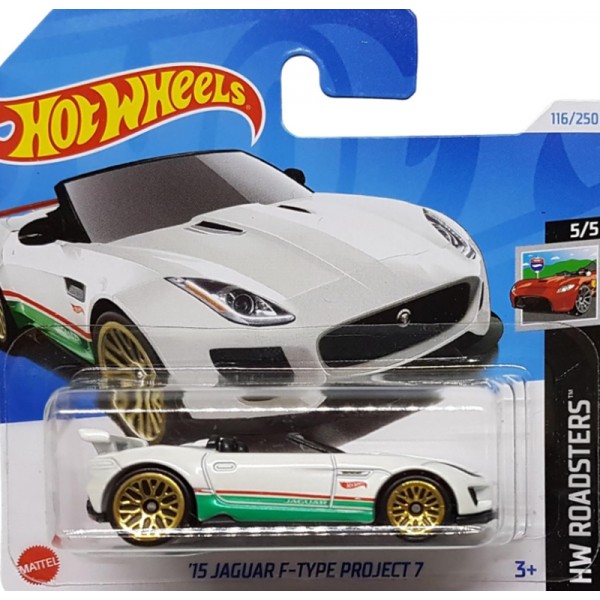 Hot Wheels Véhicule Miniature Jaguar F Project 7 HTC16