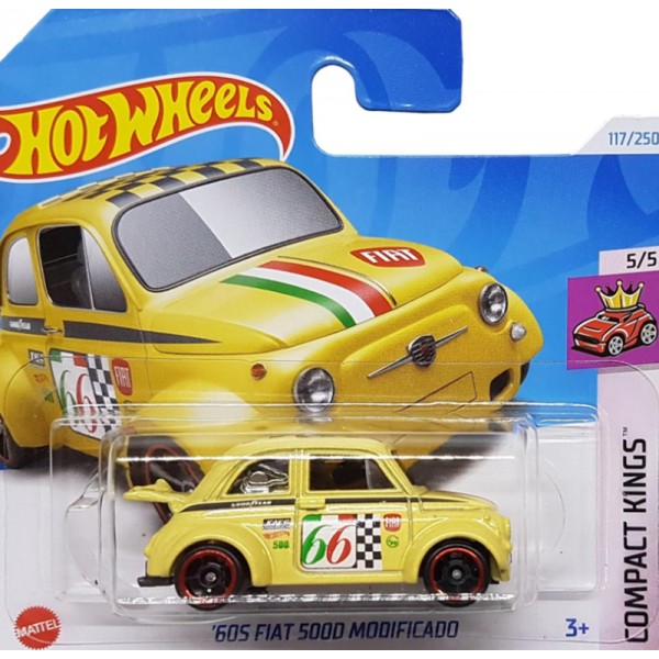 Hot Wheels Véhicule Miniature Fiat 500D HTC20