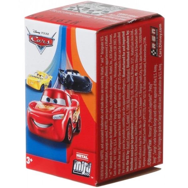 Disney Pixar Cars Mini Voiture Aléatoire GKD78