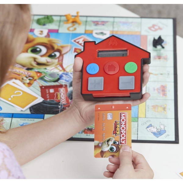 Monopoly Junior Banque Electronique - Jeu de Société Hasbro