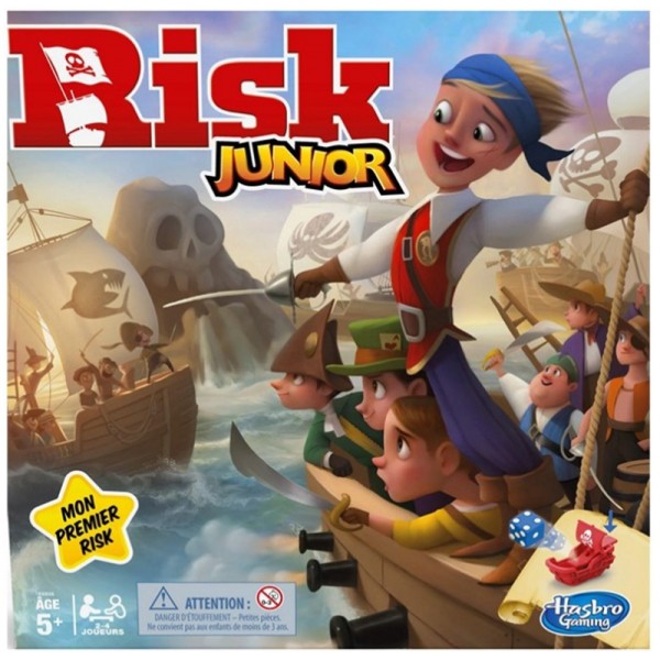 Hasbro Risk Junior Jeu de Société de Stratégie 2-4 jours