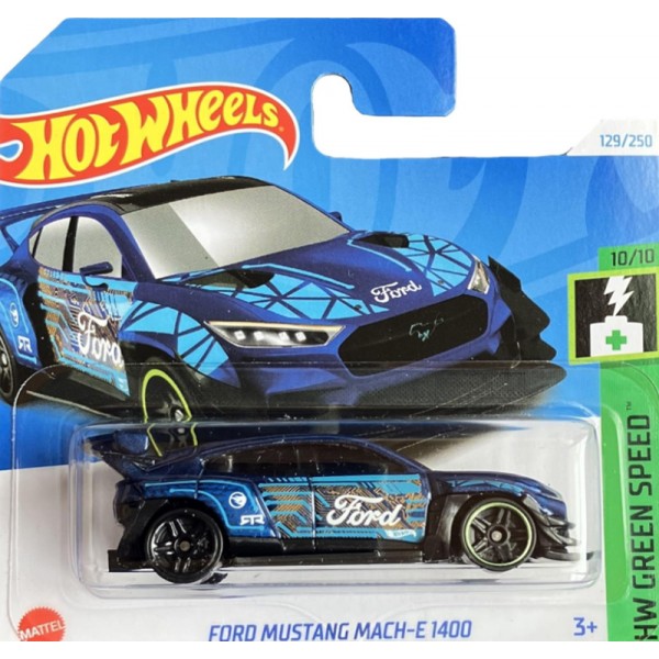 Hot Wheels Véhicule Miniature Ford Mustang Mach-E 1400 - Treasure Hunt