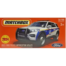 Matchbox Véhicule Miniature 2023 Ford Police Interceptor Utility