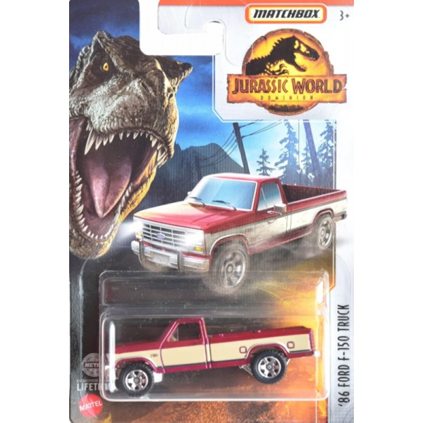 Véhicule Matchbox Jurassic World Ford F150 Truck HBH03