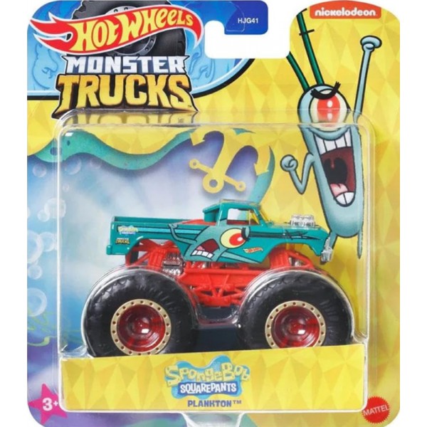 Hot Wheels Monster Trucks SpongeBob Squarepants Plankton