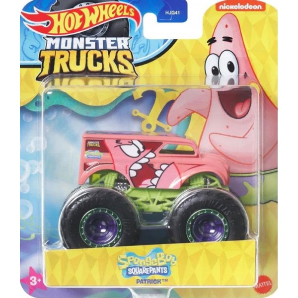 Hot Wheels Monster Trucks SpongeBob Squarepants Patrick