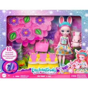 Coffret Enchantimals - Poupée Bree Lapin & Twist Meilleurs Amis des Bébés