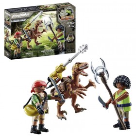 Playmobil Dino Rise Deinonychus et Guerriers - 71264