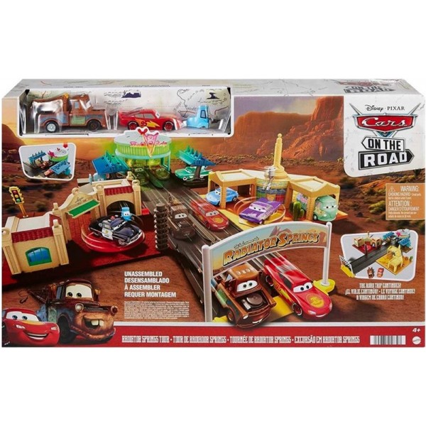 Disney Pixar Cars On the Road Coffret Tournée de Radiator Springs