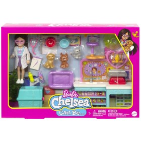 Poupée Barbie Chelsea Coffret Vétérinaire