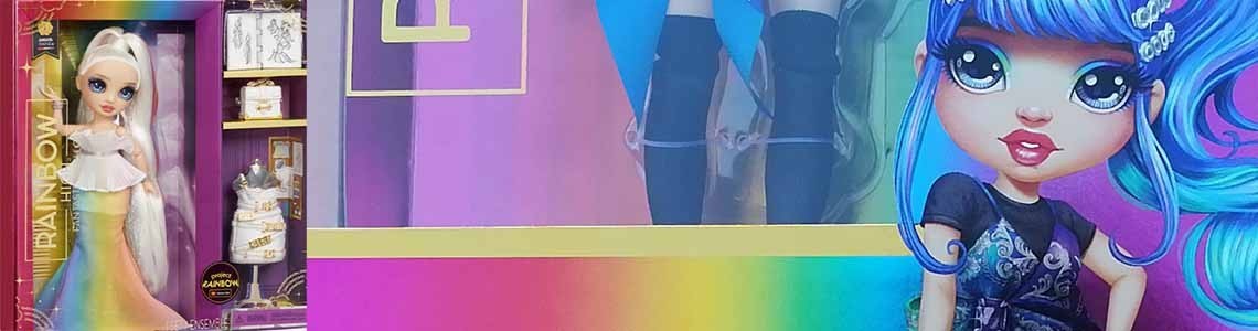 Rainbow High : Poupées Mannequins arc-en-ciel