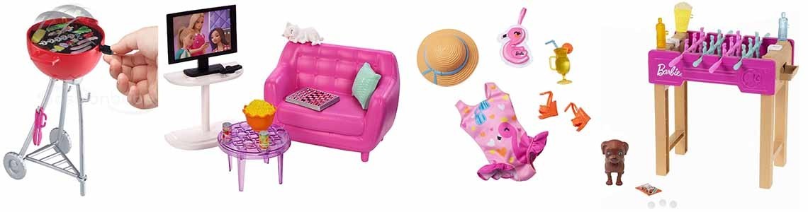 Accessoires Poupées Barbie