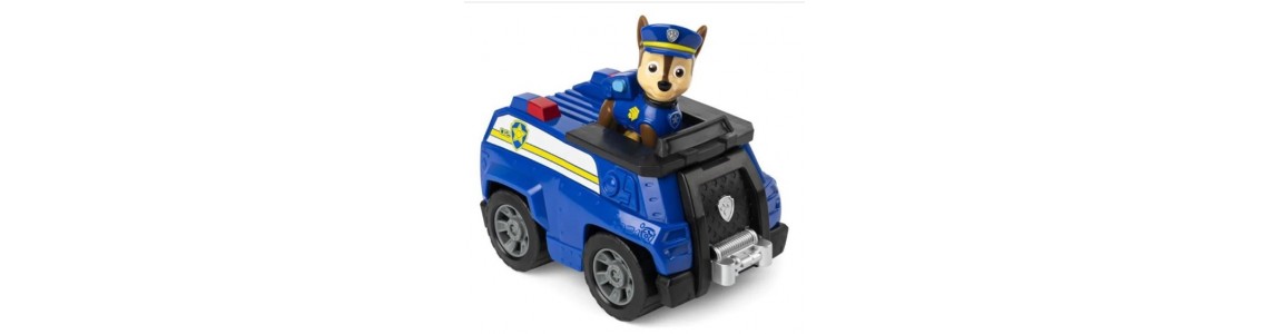 Pat' patrouille véhicule + figurine chase - La Poste